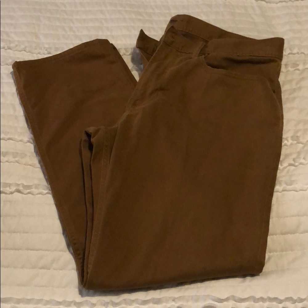 Old navy men’s brown khakis